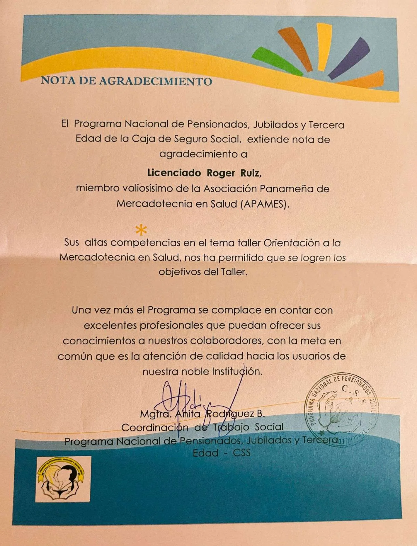 Certificados Roger